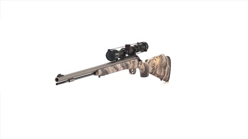 Thompson/Center Impact .50 Caliber Camo Muzzleloader With 3-9x40mm Scope 360 View - image 3 from the video
